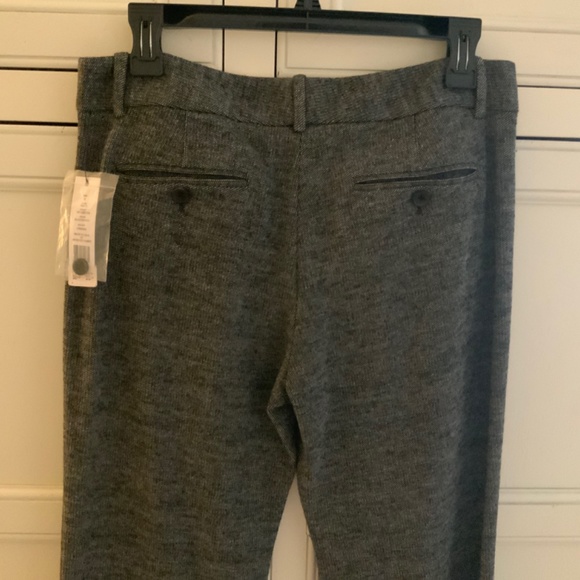 Theory Max K grey knit bootcut pants size 6 - Picture 4 of 4